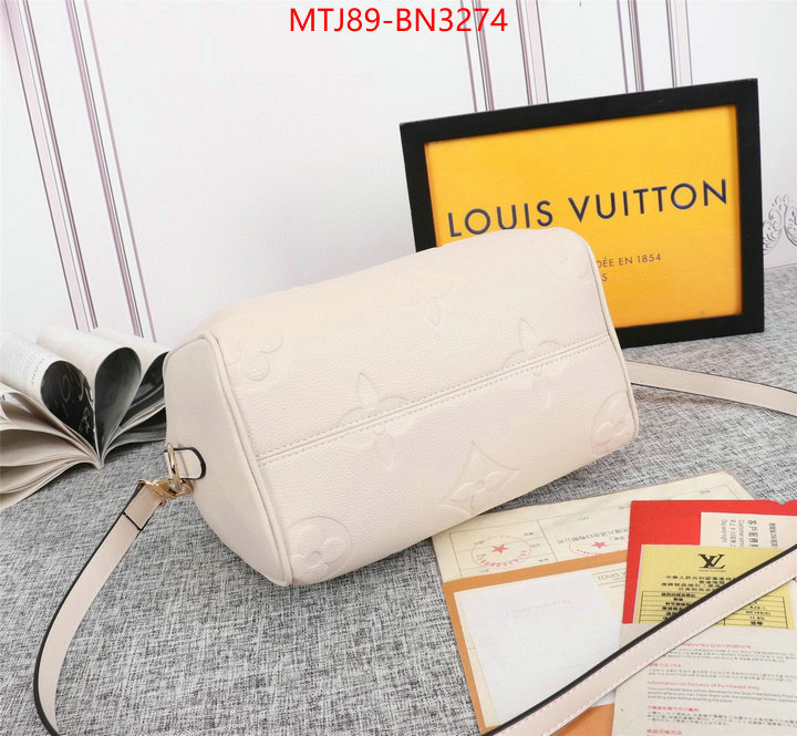 LV Bags(4A)-Speedy-,high quality happy copy ,ID: BN3274,$: 89USD