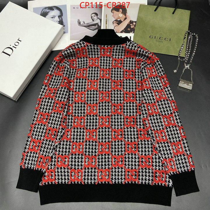 Clothing-Gucci,top brands like , ID: CR287,$: 115USD