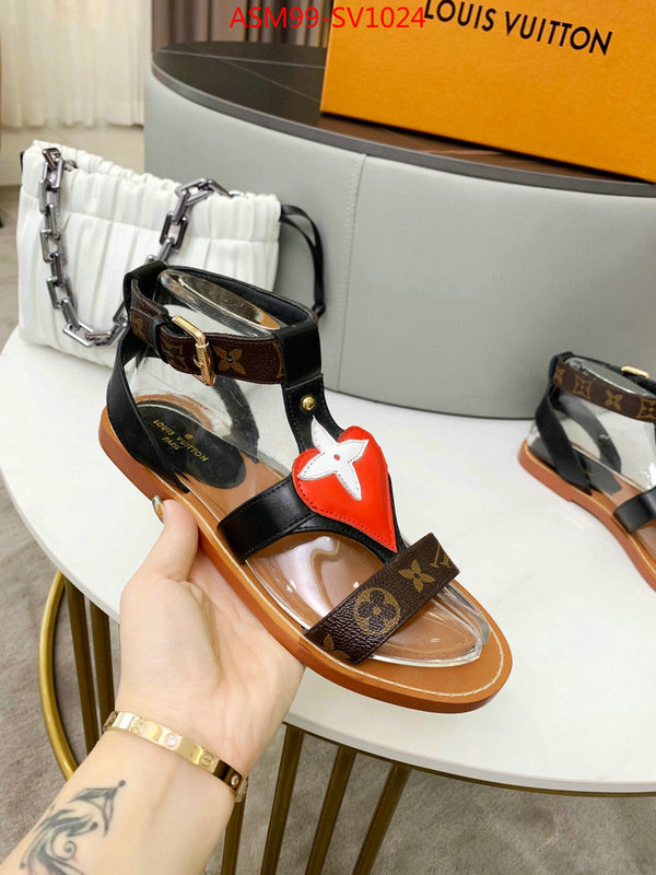 Women Shoes-LV,replica online , ID: SV1024,$: 99USD