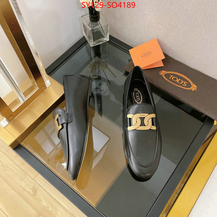 Women Shoes-Tods,the most popular ,shop designer replica , ID: SO4189,$: 129USD