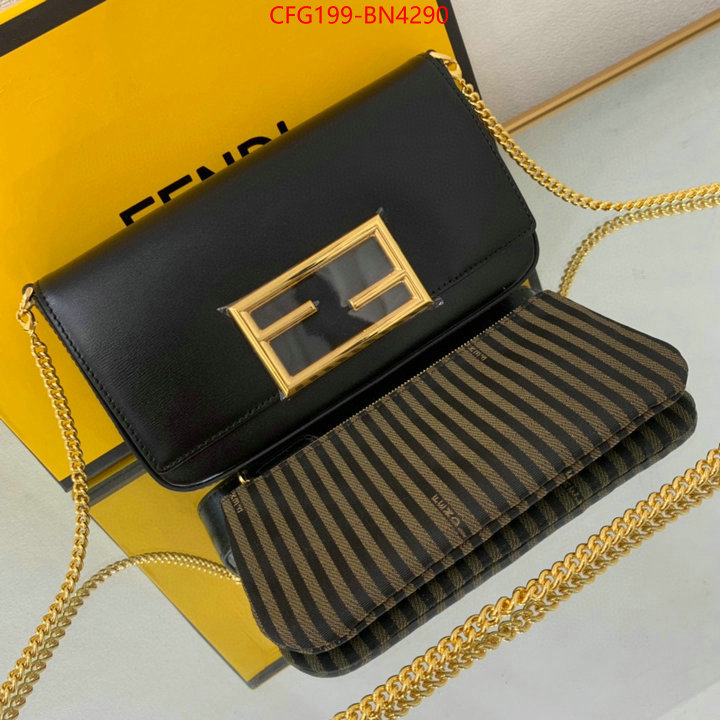 Fendi Bags(TOP)-Baguette,replica 2023 perfect luxury ,ID: BN4290,$: 199USD