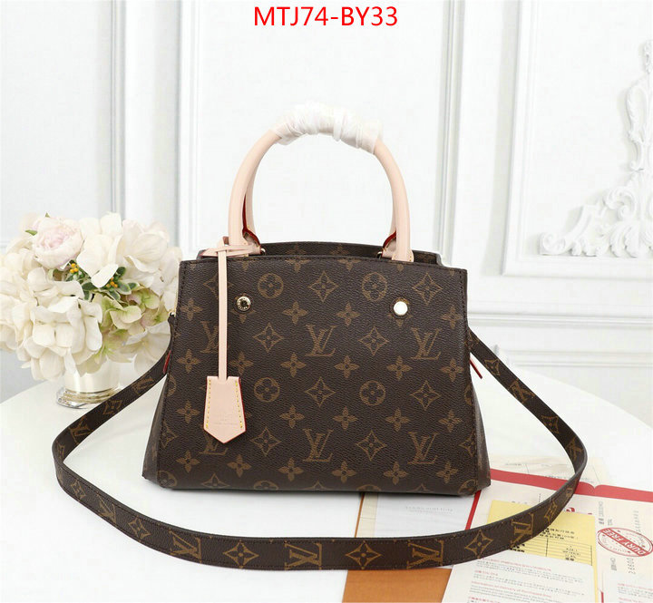 LV Bags(4A)-Handbag Collection-,ID: BY33,