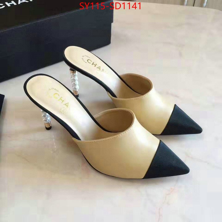 Women Shoes-Chanel,fake , ID: SD1141,$: 115USD