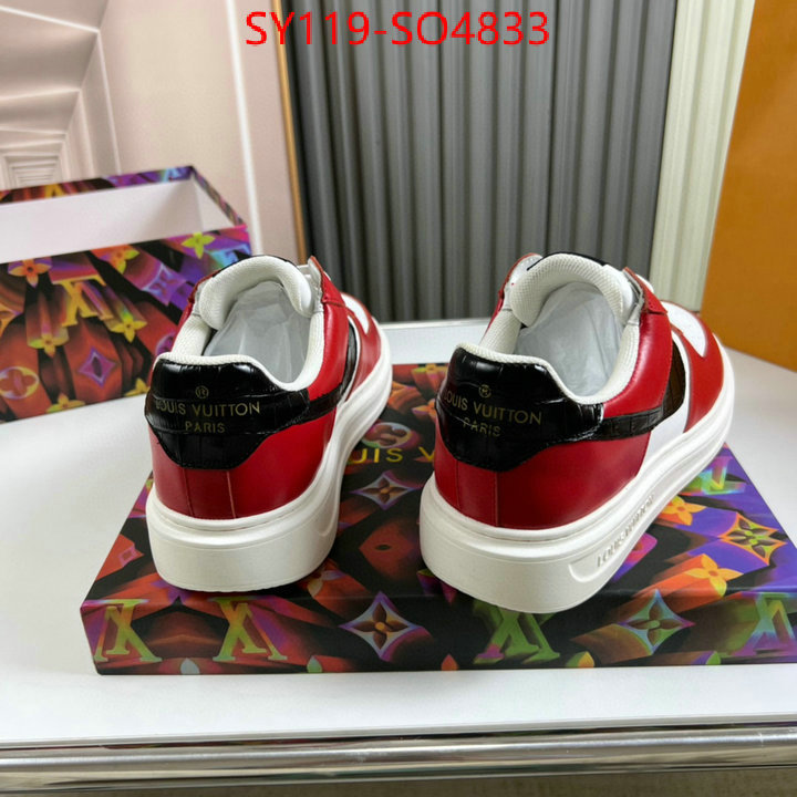 Men Shoes-LV,1:1 replica , ID: SO4833,$: 119USD