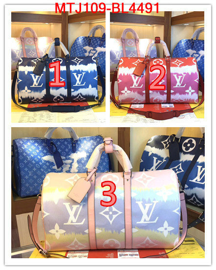 LV Bags(4A)-Keepall BandouliRe 45-50-,is it ok to buy replica ,ID: BL4491,$: 109USD