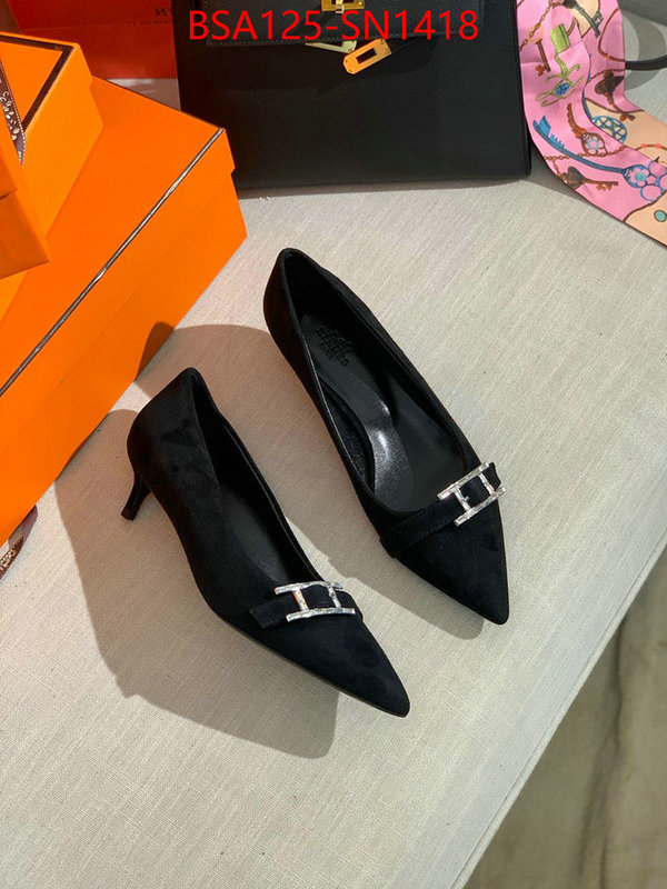 Women Shoes-Hermes,is it illegal to buy , ID: SN1418,$: 125USD