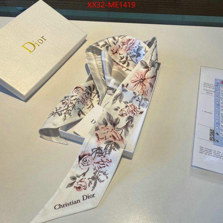 Scarf-Dior,best luxury replica , ID: ME1419,$: 32USD