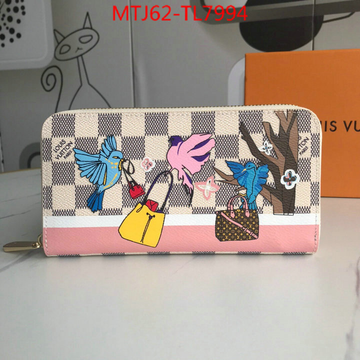 LV Bags(4A)-Wallet,ID: TL7994,$: 62USD