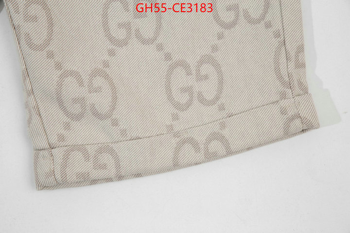 Clothing-Gucci,perfect , ID: CE3183,$: 55USD