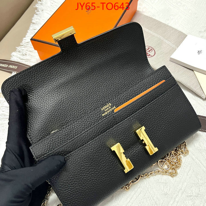 Hermes Bags(4A)-Wallet-,cheap wholesale ,ID: TO643,$: 65USD