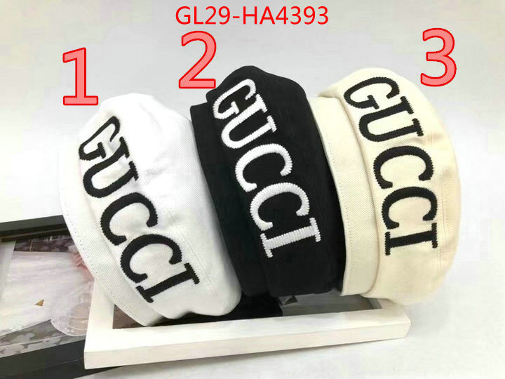 Cap (Hat)-Gucci,2023 luxury replicas , ID: HA4393,$: 29USD