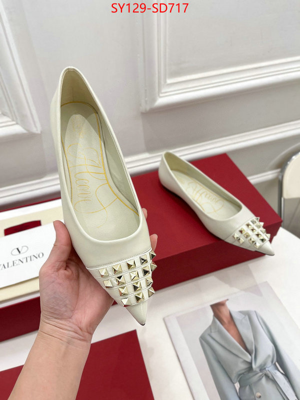 Women Shoes-Valentino,buy top high quality replica , ID: SD717,$: 129USD