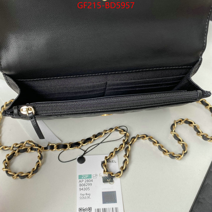 Chanel Bags(TOP)-Diagonal-,ID: BD5957,$: 215USD