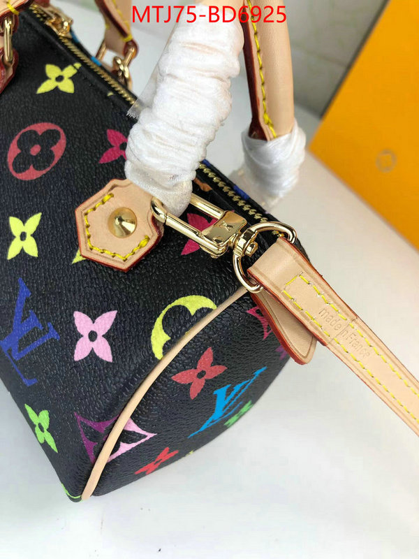 LV Bags(4A)-Speedy-,mirror copy luxury ,ID: BD6925,$: 75USD