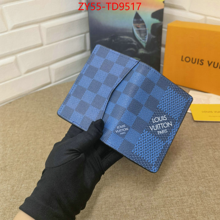 LV Bags(4A)-Wallet,replica 1:1 high quality ,ID: TD9517,$: 55USD