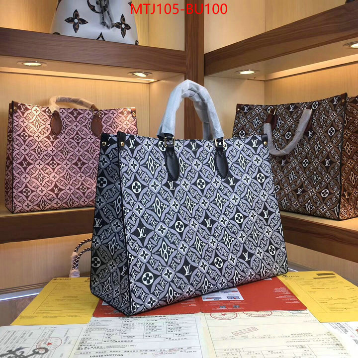 LV Bags(4A)-Handbag Collection-,ID: BU100,$: 105USD