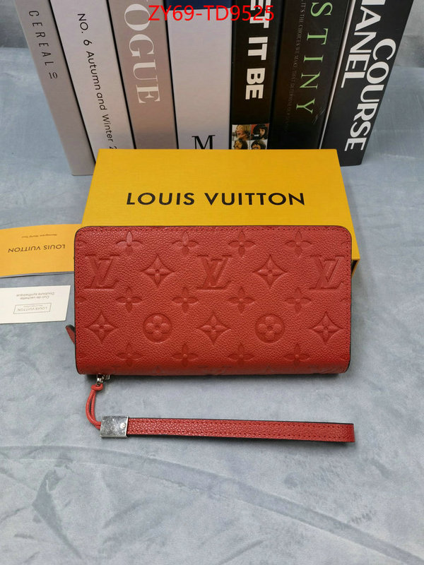 LV Bags(4A)-Wallet,can you buy knockoff ,ID: TD9525,$: 69USD