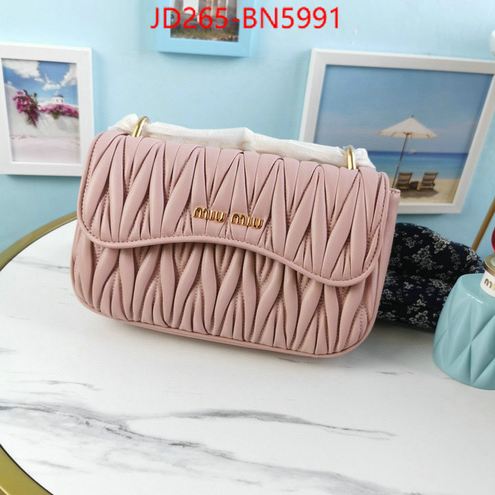 Miu Miu Bags(TOP)-Diagonal-,store ,ID: BN5991,$: 265USD