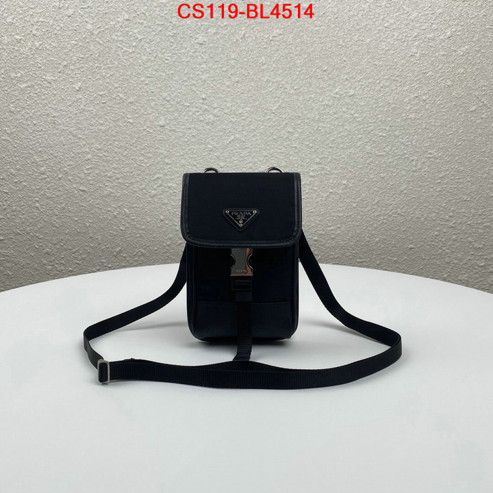 Prada Bags(TOP)-Diagonal-,ID: BL4514,$: 119USD