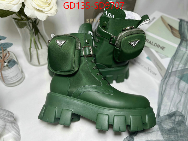 Women Shoes-Prada,what is top quality replica , ID: SD9707,$: 135USD