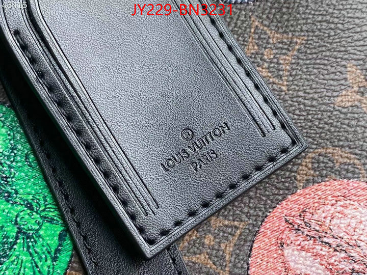 LV Bags(TOP)-Keepall BandouliRe 45-50-,ID: BN3231,$: 229USD