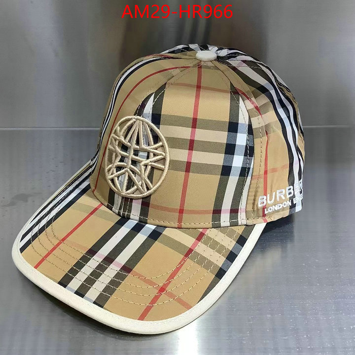 Cap (Hat)-Burberry,styles & where to buy , ID: HR966,$: 29USD