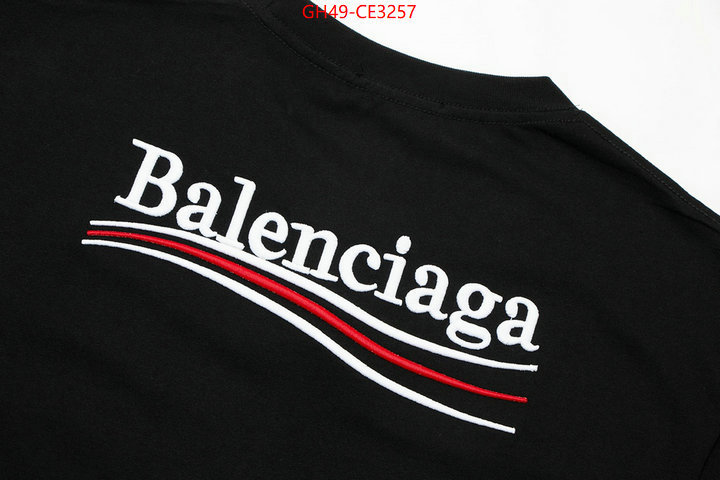 Clothing-Balenciaga,shop now , ID: CE3257,$: 49USD