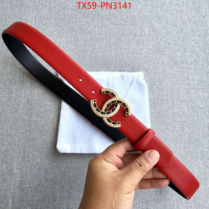 Belts-Chanel,designer fake , ID: PN3141,$: 59USD