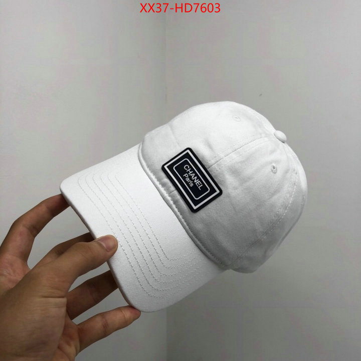 Cap (Hat)-Chanel,brand designer replica , ID: HD7603,$: 37USD