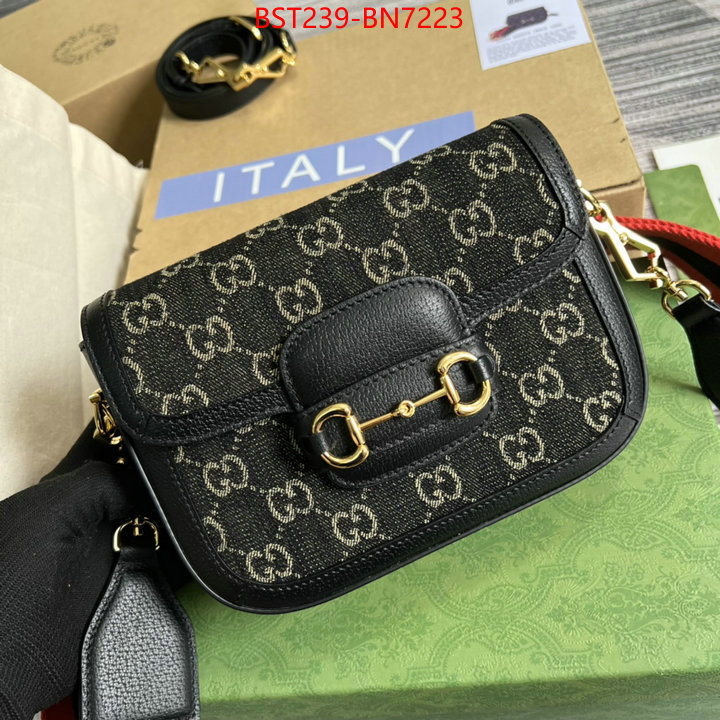Gucci Bags(TOP)-Horsebit-,is it ok to buy replica ,ID: BN7223,$: 239USD