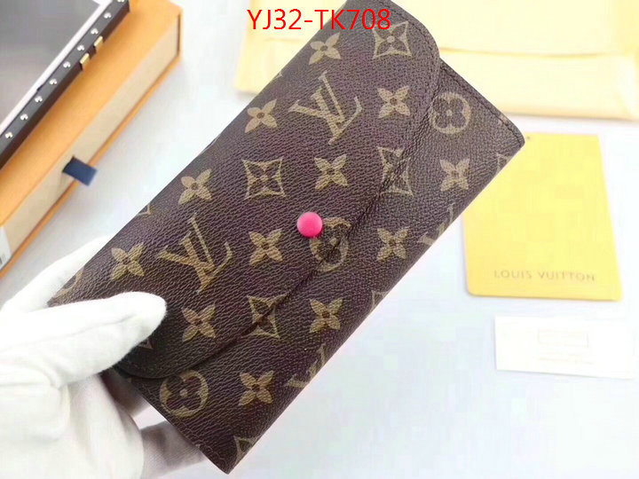 LV Bags(4A)-Wallet,ID: TK708,$:32USD