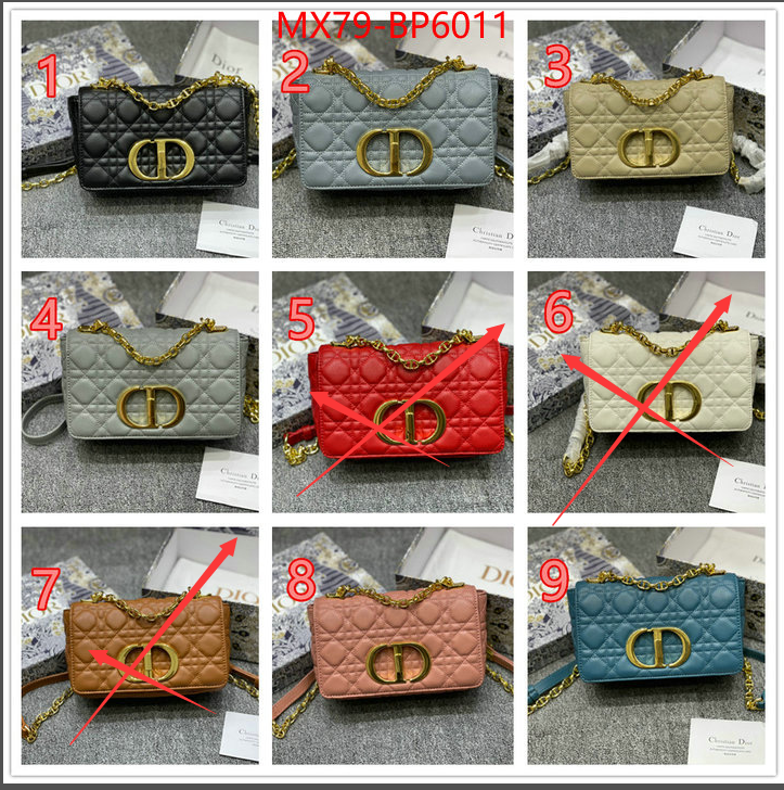 Dior Bags(4A)-Caro-,ID: BP6011,$: 79USD