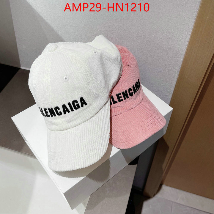 Cap (Hat)-Balenciaga,buy high quality cheap hot replica , ID: HN1210,$: 29USD