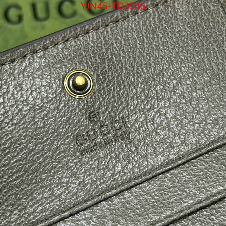 Gucci Bags(4A)-Wallet-,aaaaa+ class replica ,ID: TD3546,$: 45USD