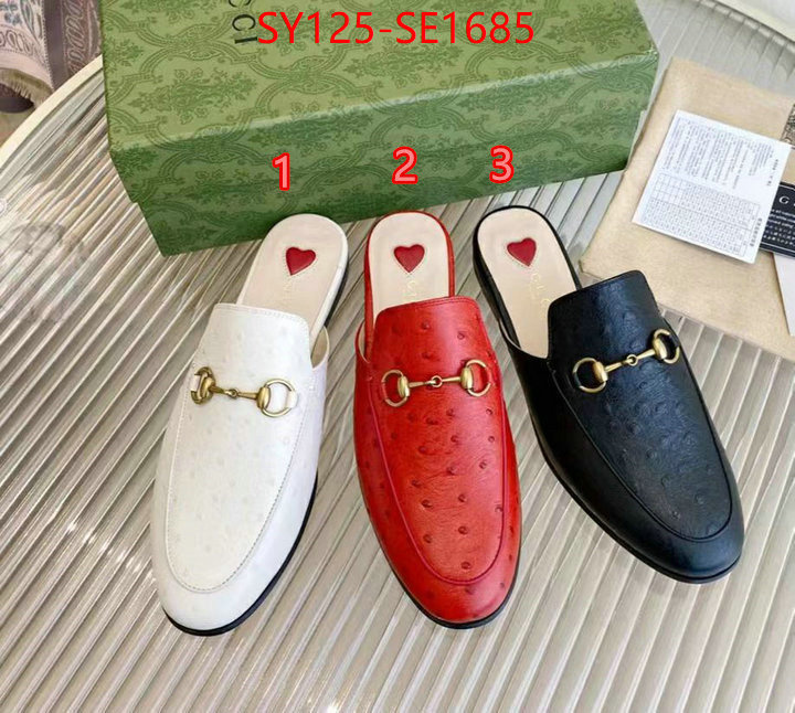 Women Shoes-Gucci,shop designer , ID: SE1685,$: 125USD