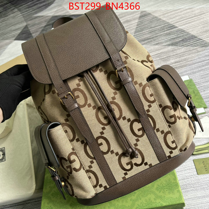 Gucci Bags(TOP)-Backpack-,buy cheap replica ,ID: BN4366,$: 299USD