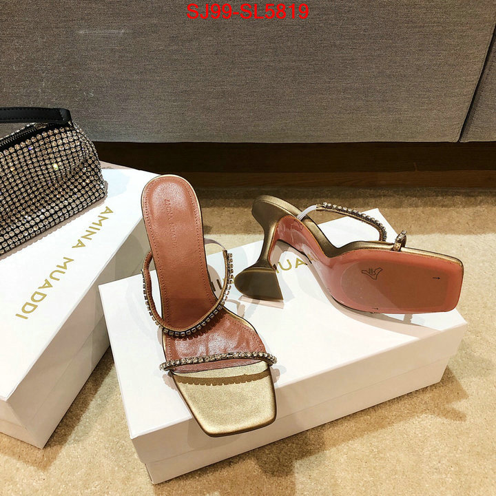 Women Shoes-Amina Muaddi,cheap replica designer , ID: SL5819,$: 99USD