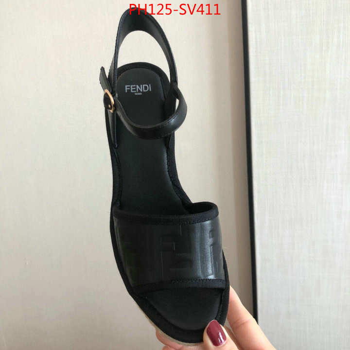 Women Shoes-Fendi,replica online , ID: SV411,$:125USD