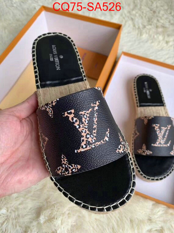 Women Shoes-LV,what 1:1 replica , ID:SA526,$:75USD