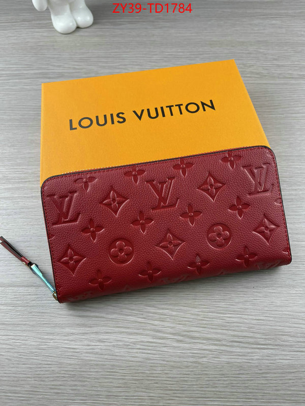 LV Bags(4A)-Wallet,ID: TD1784,$: 39USD