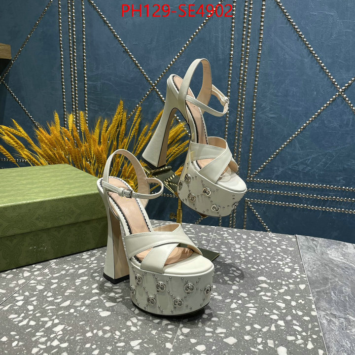 Women Shoes-Gucci,highest quality replica , ID: SE4902,$: 129USD