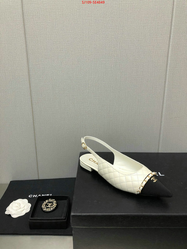 Women Shoes-Chanel,cheap replica designer , ID: SE4849,$: 109USD