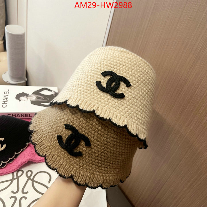 Cap (Hat)-Chanel,1:1 replica wholesale , ID: HW2988,$: 29USD