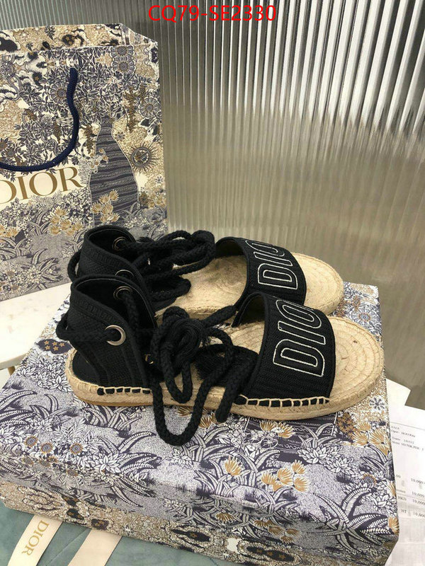 Women Shoes-Dior,top 1:1 replica , ID: SE2330,$: 79USD