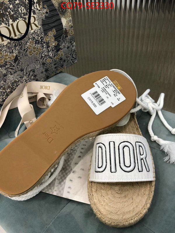 Women Shoes-Dior,top 1:1 replica , ID: SE2330,$: 79USD