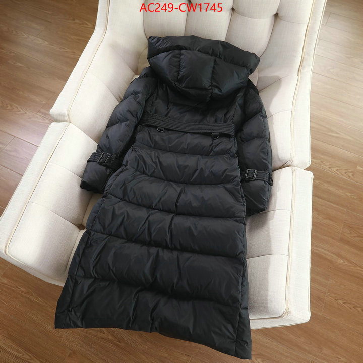 Down jacket Women-Burberry,where to buy replicas , ID: CW1745,$: 249USD