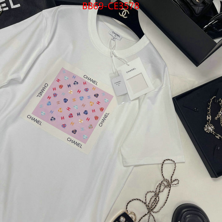 Clothing-Chanel,brand designer replica ,ID: CE3578,$: 69USD