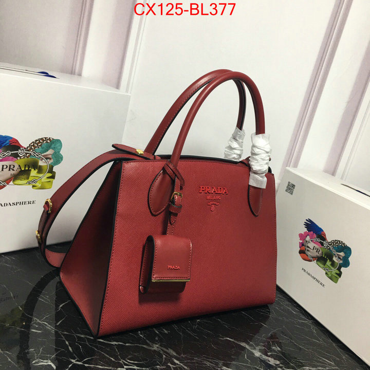 Prada Bags(4A)-Handbag-,ID: BL377,$:125USD