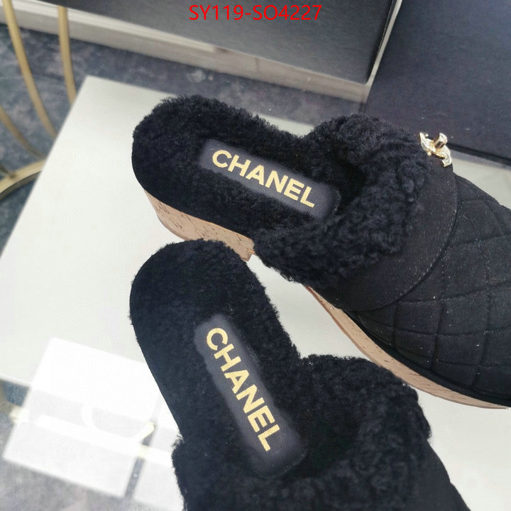 Women Shoes-Chanel,top fake designer , ID: SO4227,$: 119USD