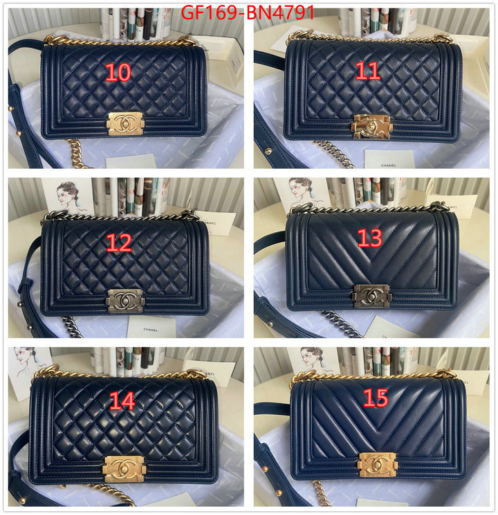 Chanel Bags(TOP)-Le Boy,ID: BN4791,$: 169USD